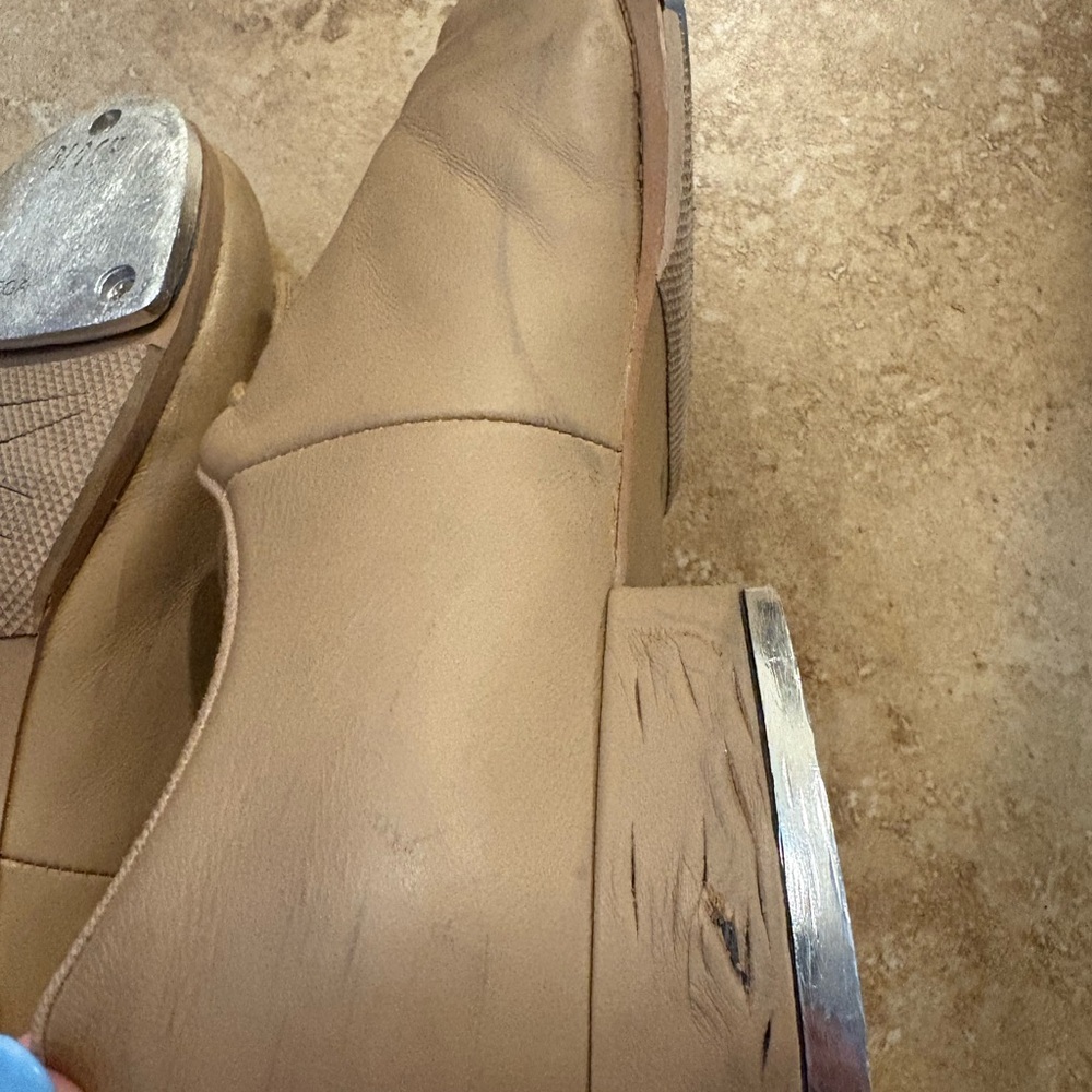 Bloch Tan Leather Tap Shoes - Picture 3 of 4
